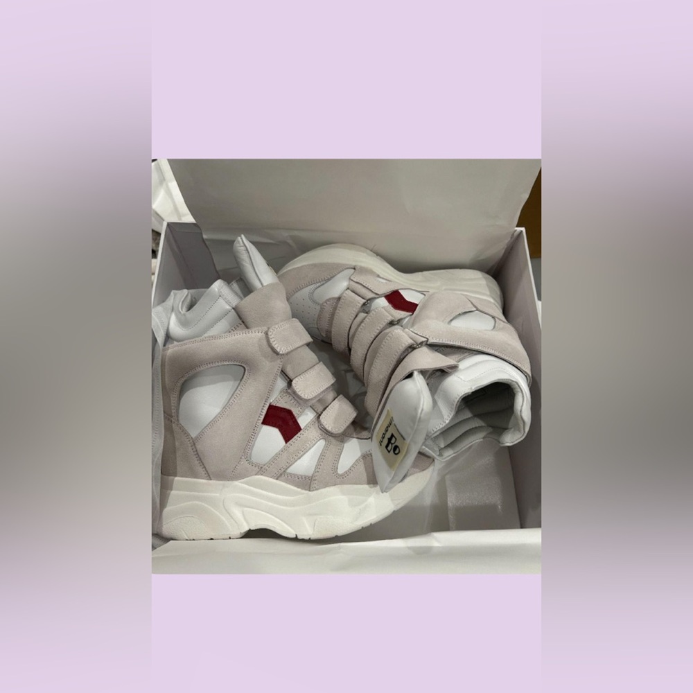 Isabel Marant Balskee wedge sneaker - Picture 2 of 5